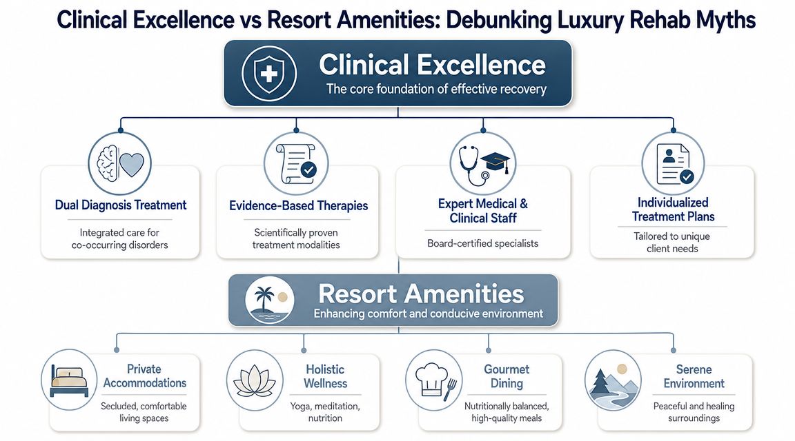 Clinical Excellence vs Resort Amenities